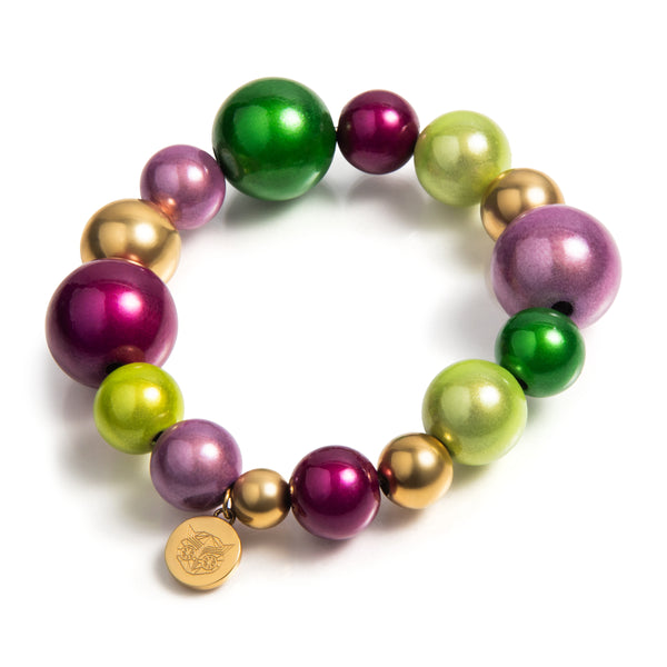 Kralen armband | Argentina | 316L Staal | 3D kraal | Handgemaakt