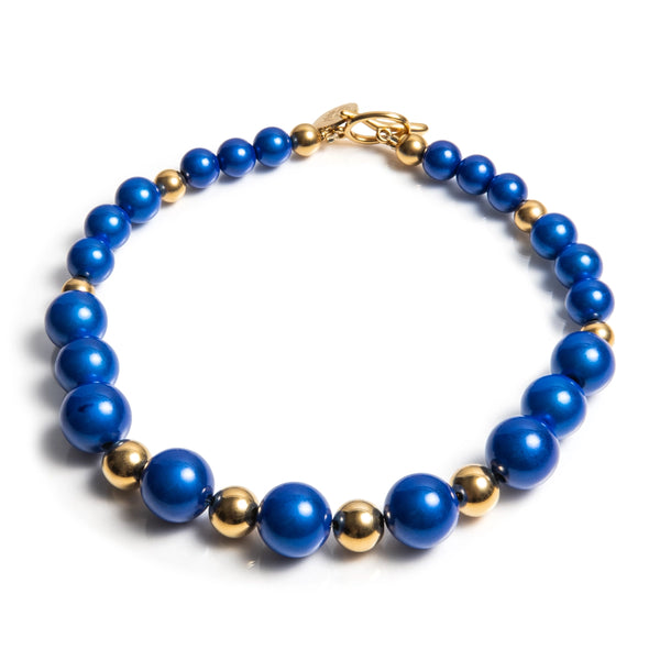 Kralen ketting | Caïro | 316L Staal | 3D kraal | Handgemaakt