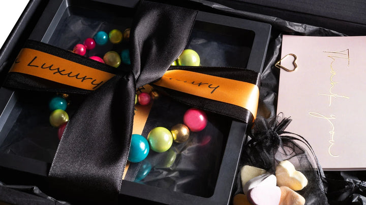 Perfecte cadeau om te geven en te krijgen, luxe verpakking, luxe kado - lemon luxury. 